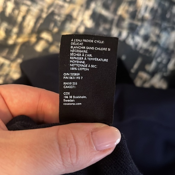 COS Navy Turtleneck sweater - Picture 6 of 6